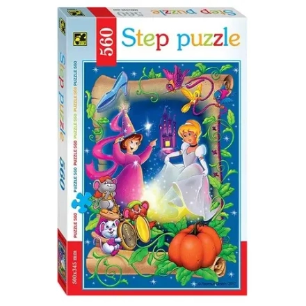 STEP Puzzle Пазл 560 "Золушка" 78099 Степ