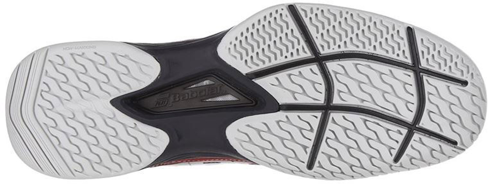 Мужские кроссовки теннисные Babolat Jet Mach II All Court Men - dark red/black