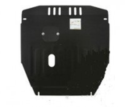 Защита картера и КПП (сталь 2 мм) для Ford Fusion 2002-2012 (V - 1.4; 1.6), Ford Fiesta Mk5 2002-2008 (V - 1.4; 1.6) Alfeco.ALF0705st