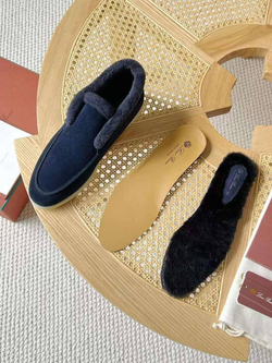Высокие лоферы Loro Piana