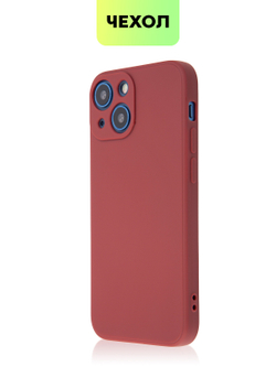 Чехол BROSCORP для Apple iPhone 13 mini оптом (арт. IP13MINI-COLOURFUL-WINE)