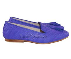 Лоферы из кожи питона SH-59