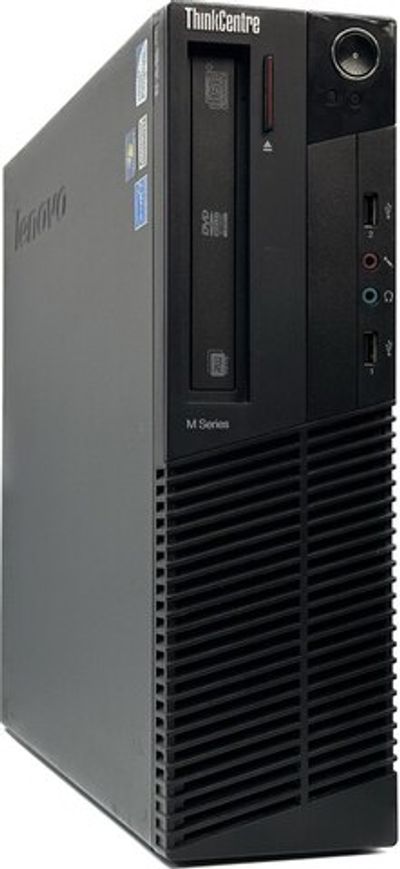 Компьютер Lenovo ThinkCentre M81 G620 (Intel Pentium G620, RAM 4ГБ, SSD 128ГБ, Intel HD Graphics, Win 10 Pro)