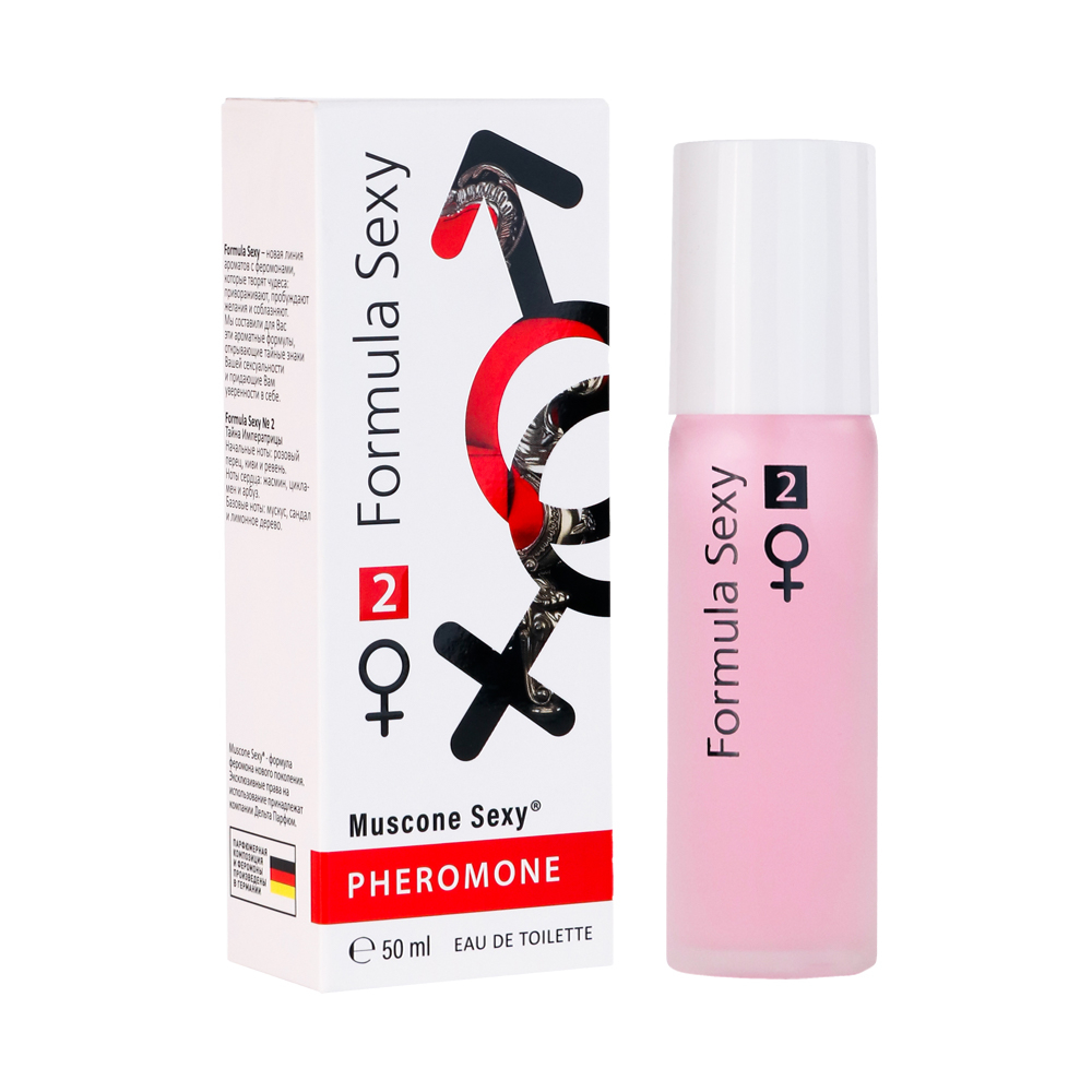 Вода туалетная с феромонами Formula Sexy №2 (Формула Секси №2) edt - 50ml for women