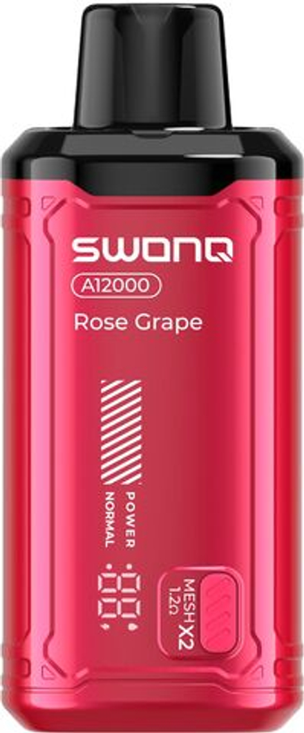 SWONQ A12000 Rose grape - Роза-виноград 12000 затяжек 20мг (2%)