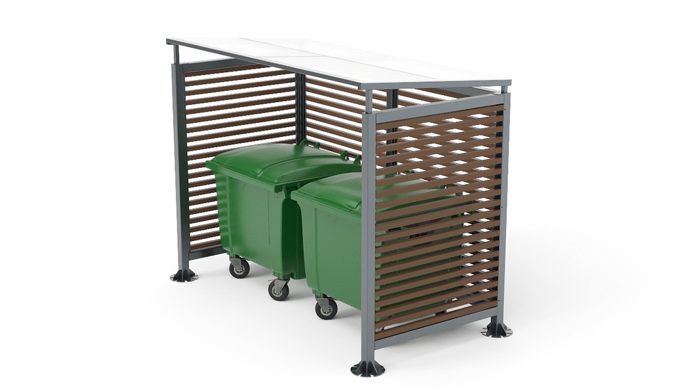 Контейнерная мини-2 дерево без ворот SK00088