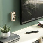 ТВ-розетка оконечная Gallant (слоновая кость)