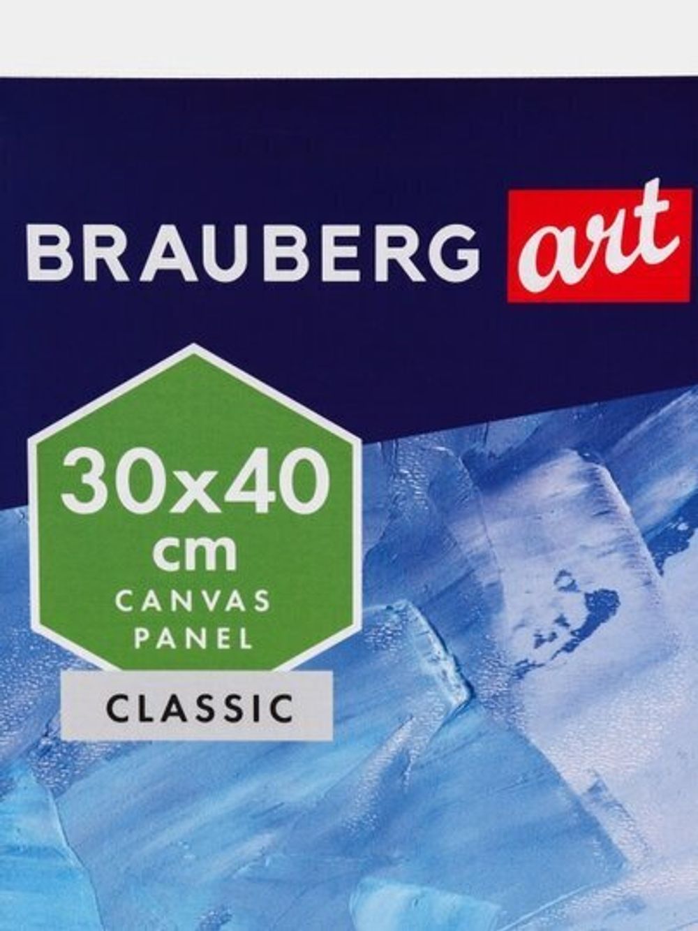 Холст на картоне с контуром BRAUBERG ART CLASSIC "МУЗА", 30х40см, грунтованный, хлопок, 191547
