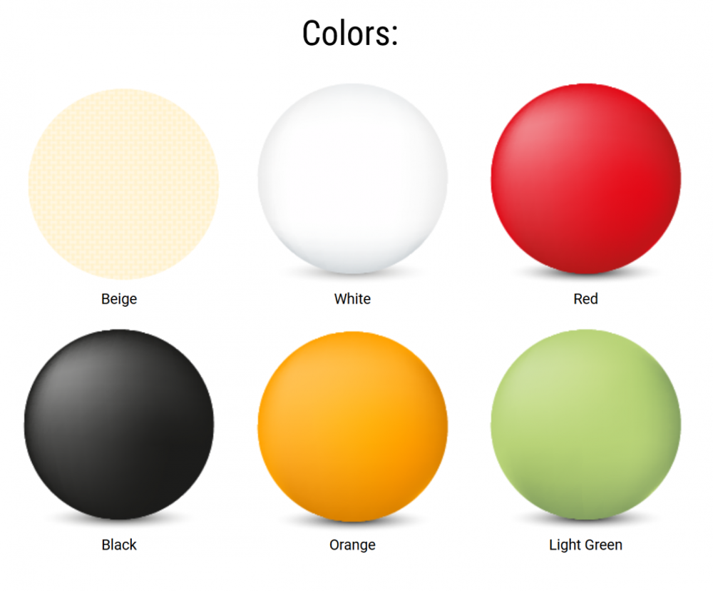 Стол пластиковый Siesta Contract Sortie, оранжевый