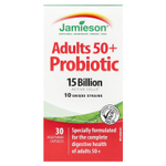 Jamieson Vitamins, Пробиотик для взрослых старше 50 лет, 15 млрд, 30 вегетарианских капсул