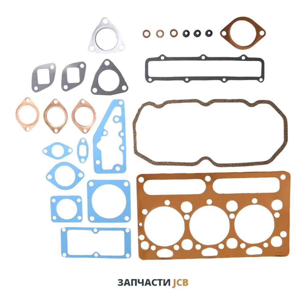 Набор прокладок ГБЦ (верхний) JCB 02/130272, 02-130272