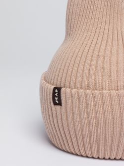 Шапка вязаная весенняя/осенняя МУЛА(Сандал)