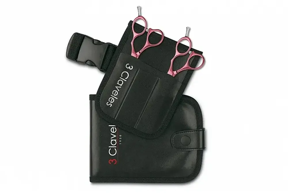 Набор парикмахерских ножниц Duraluminium Pink Set 12693