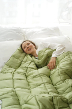 Утяжеленное одеяло "Премиум - Оливковый"