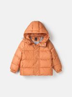 Куртка демисезонная дутая "Кремовый абрикос" 7+