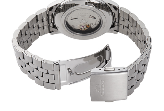 Мужские  механические  часы легендарного часового бренда Orient AUTOMATIC модель RA-AC0F01B10B