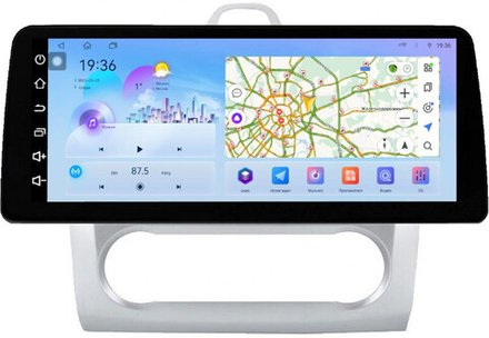 Магнитола для Ford Focus 2 2004-2011 (климат) - FarCar монитор 12.3" 2K QLED на Android 14, TS10, CarPlay, 4G SIM-слот