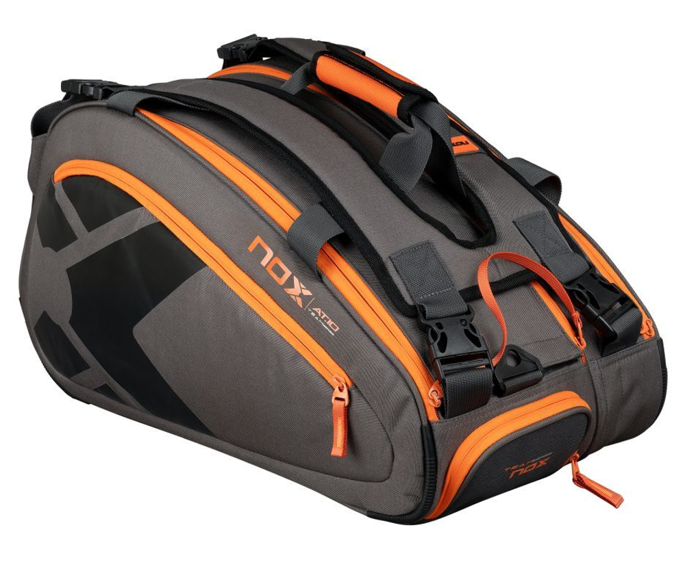 Сумка для Padel NOX AT10 Team - серый/оранжевый