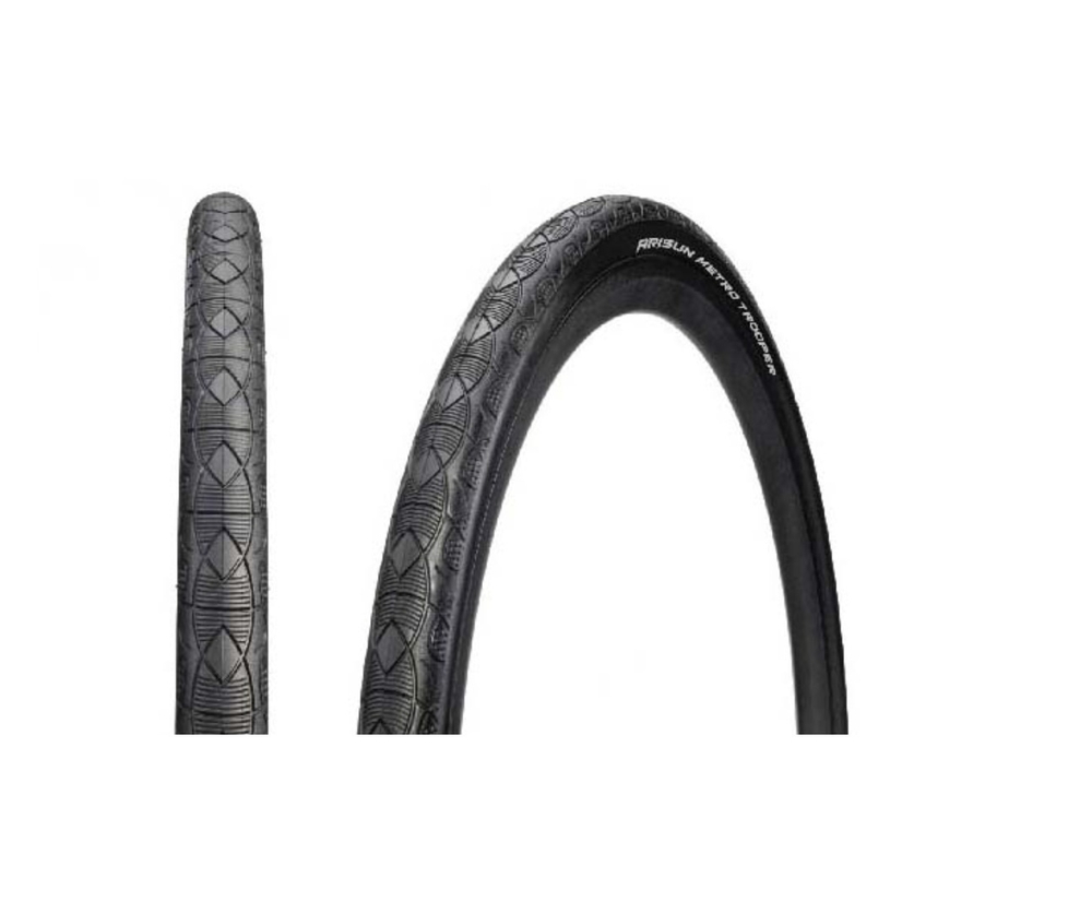 Покрышка ARISUN 26"x 1.75 (47-559), METRO TROOPER, Wire, 60TPI, черная