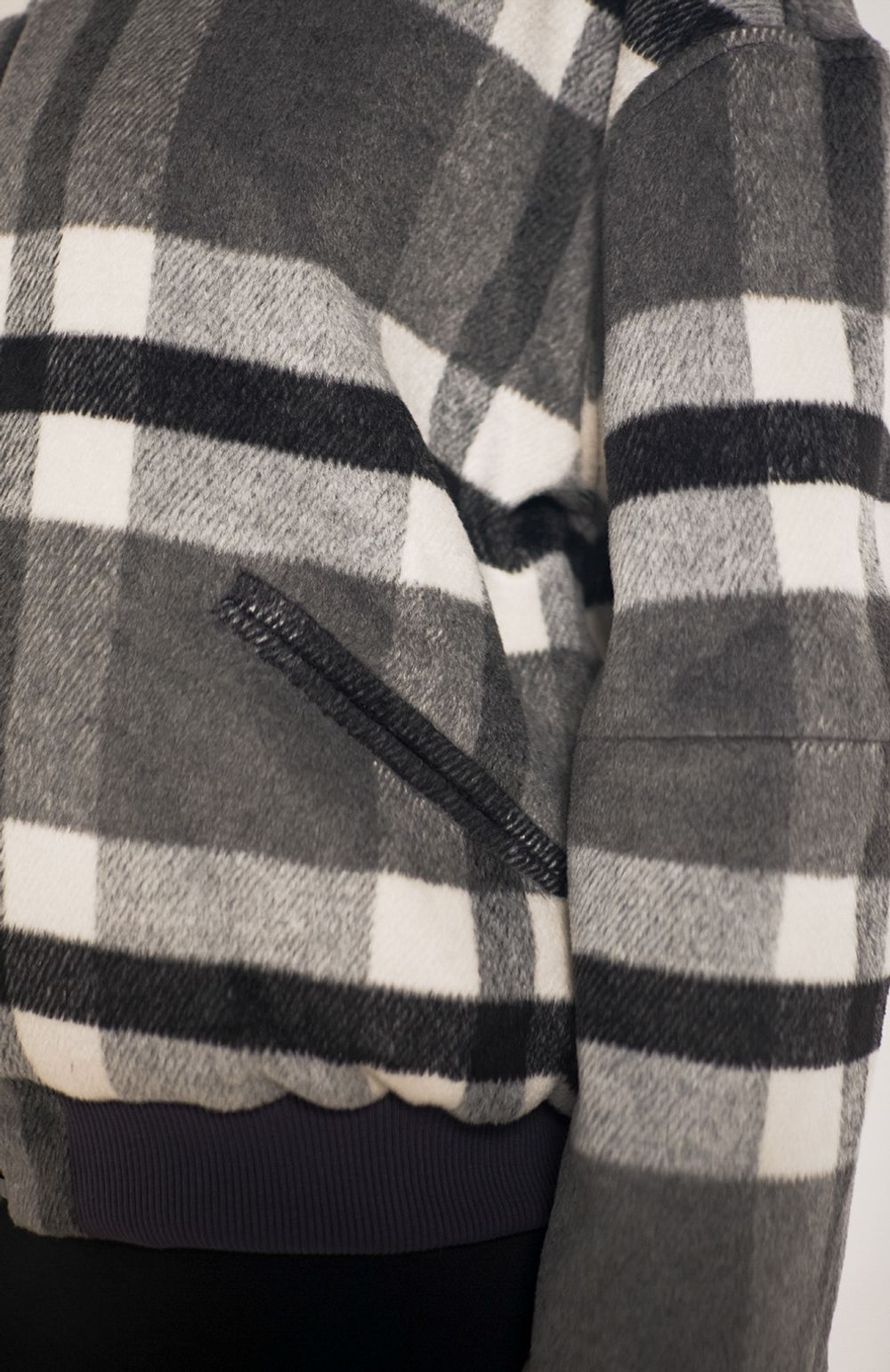 Бомбер Alexandra Talalay двухсторонний AW020 Черный