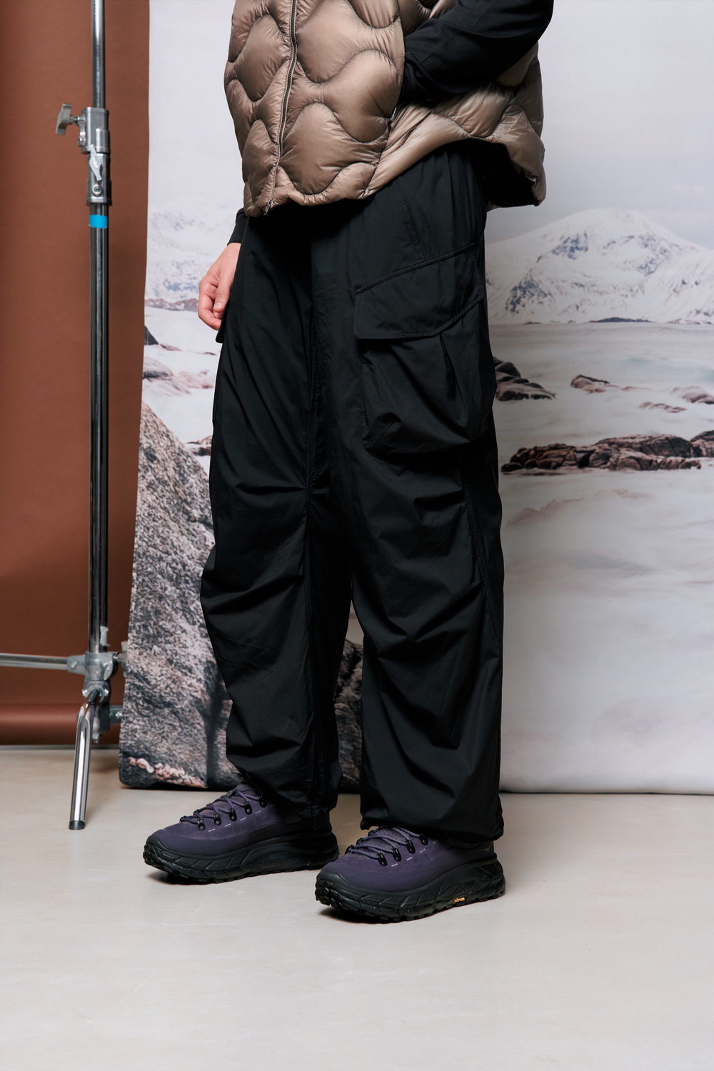 Брюки Nothomme Blue Pants Outdoor Water-Repellent "Black"