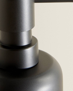 ZARA HOME ДОЗАТОР ДЛЯ МЫЛА ИЗ СМОЛЫ, ЧЕРНЫЙ