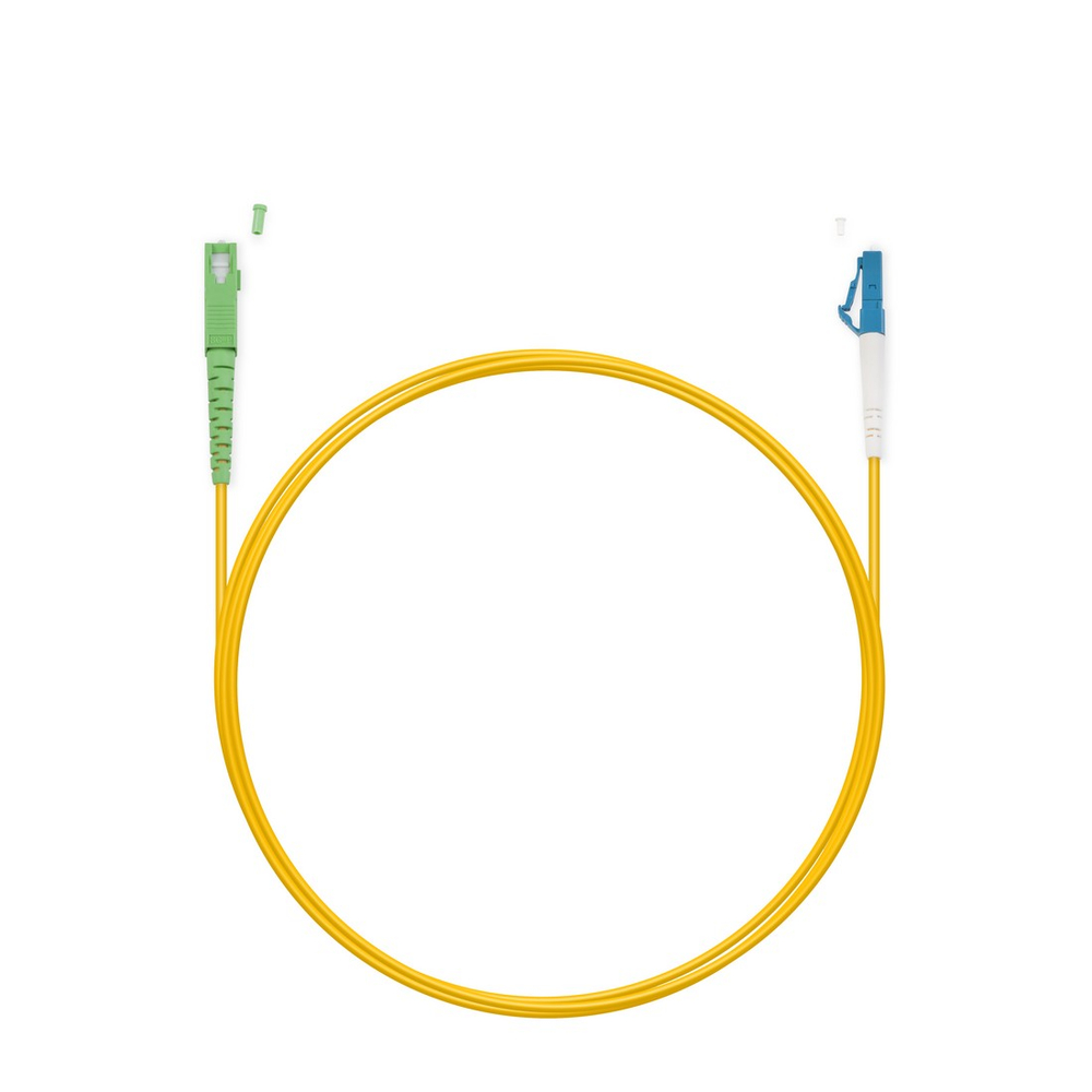 Патч Корд Оптоволоконный SC/APC-LC/UPC SM 9/125 Simplex 2.0мм 1 м