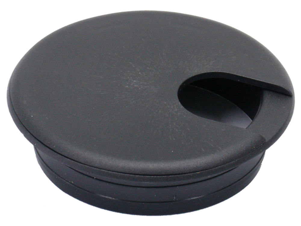 Кабель-канал О 62мм (черный №22)