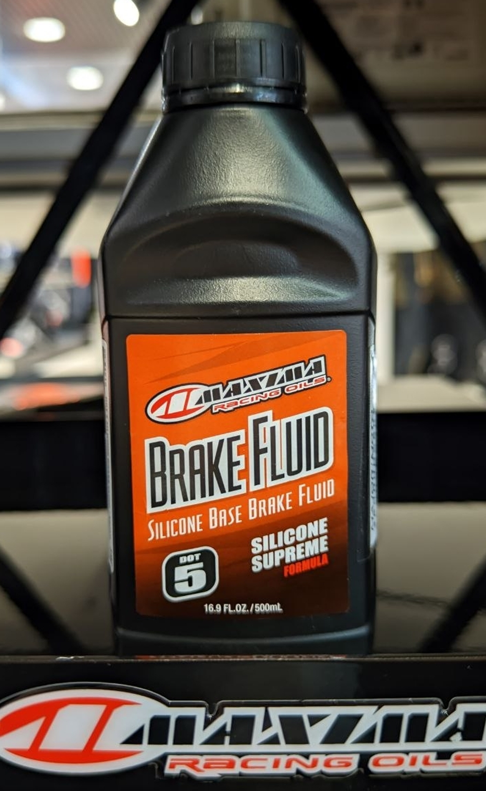 Тормозная жидкость Maxima Racing Oils DOT 5 Silicone Brake Fluid 500 мл.