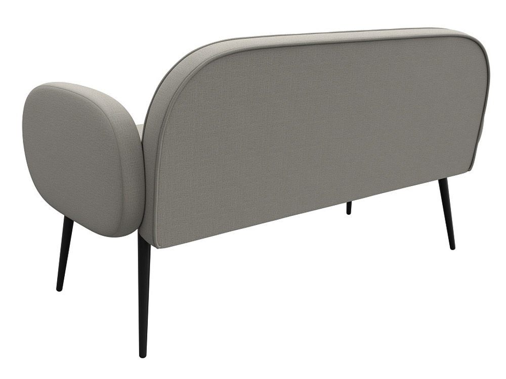 Диван прямой Лига-086 РОГОЖКА Амур 02 бежевый