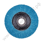 Круг лепестковый для шлифования по нержавеющей стали FTL Ergo 29 цирконий 125 х 22,2 мм P80