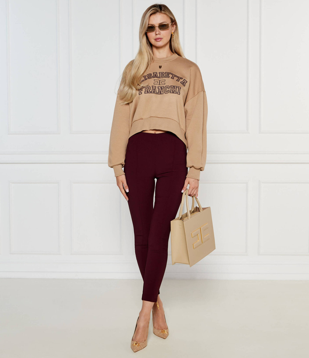 Худи Elisabetta Franchi - светло-коричневый(MD00346E2)