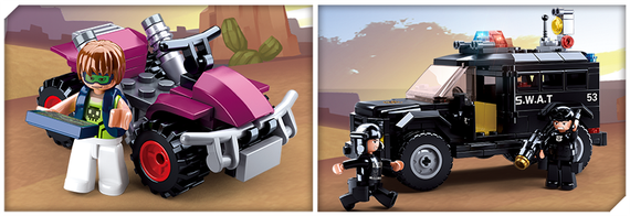 Konstruktor \ Конструктор POLICE II- ME Truck