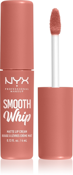 NYX Professional Makeup Smooth Whip Matte Lip Cream - Бархатистая разглаживающая помада, 4 ml