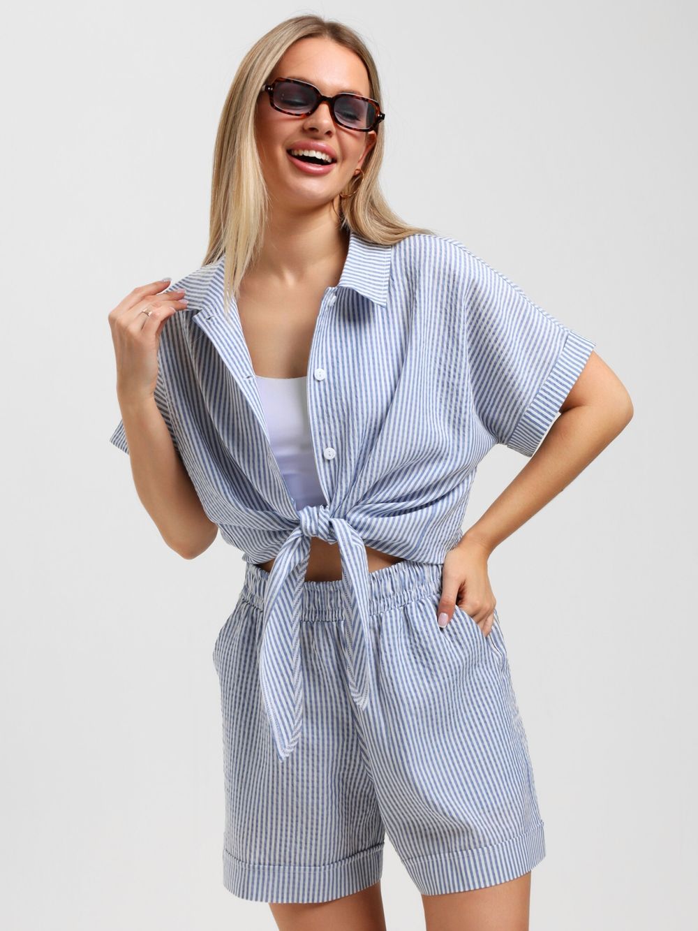 Костюм Валерия-1 Виотекс ГОЛУБОЙ