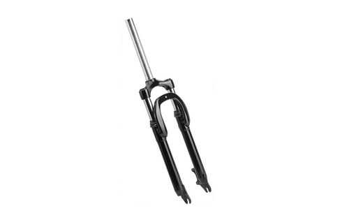 Вилка амортизационная ZOOM XDS-3868D, 26"х1-1/8", сталь, алюминиевая корона, пружинно-эластомерная, безрезьбовой шток 226мм, ход 60мм, Disk тормоз, черная