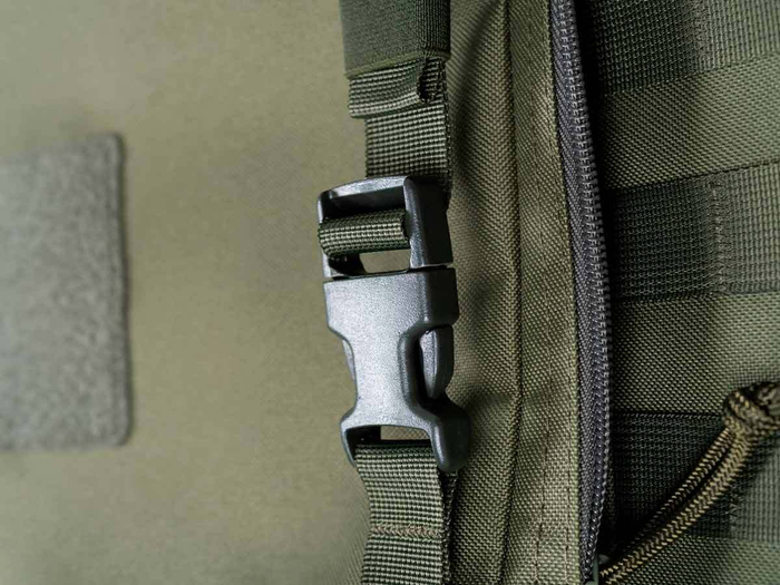 Кейс Vektor А-90 тактический зелёный с лямками, система Molle