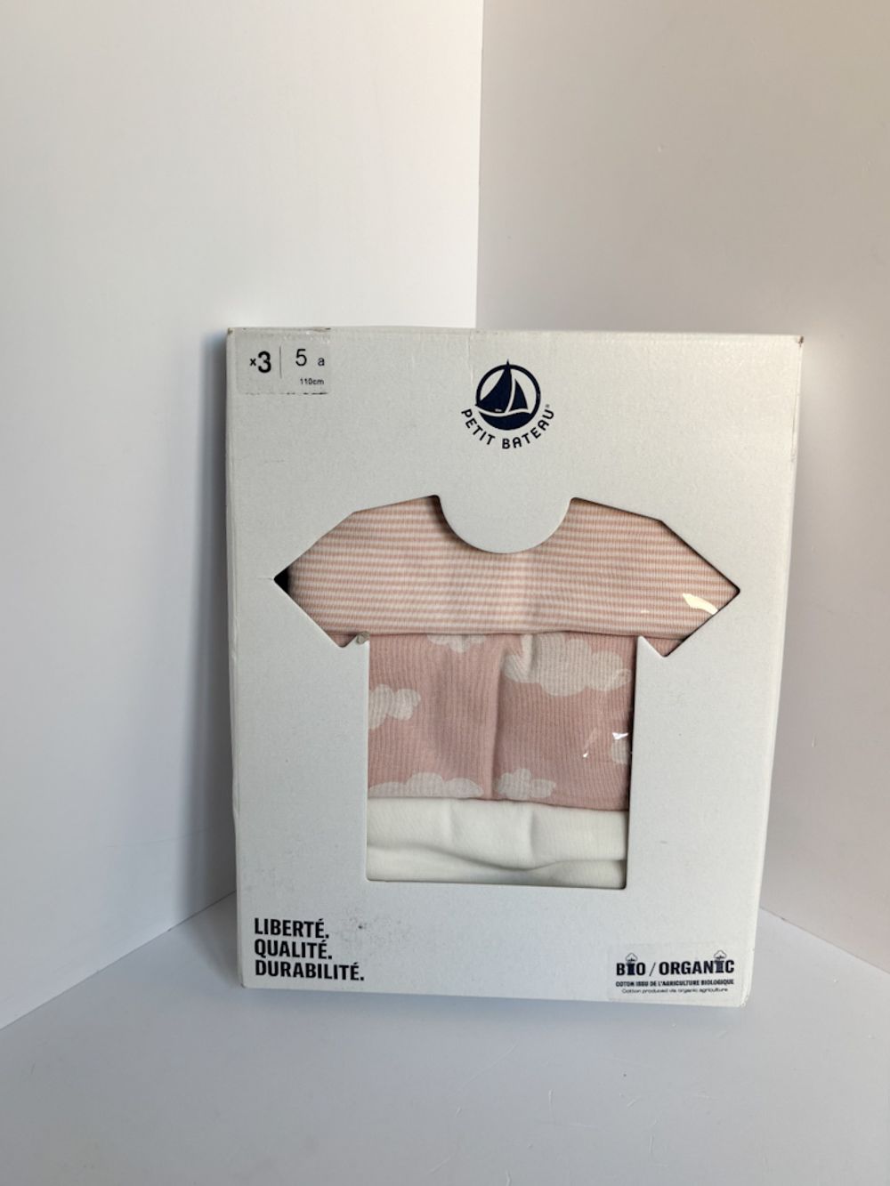 Новые хлопковые футболки Petit Bateau, 110