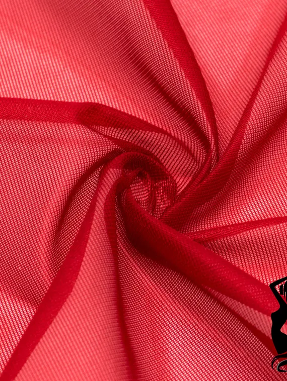 Корсетная сетка мягкая оптом, малиново-красный