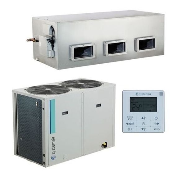 Мощная сплит-система канального типа Systemair SYSPLIT DUCT 76 HP R — (3)