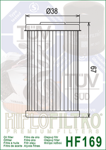 Фильтр масляный Hiflo Filtro HF169
