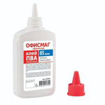 Клей ПВА 85 г. бумага, картон, дерево (ОФИСМАГ)