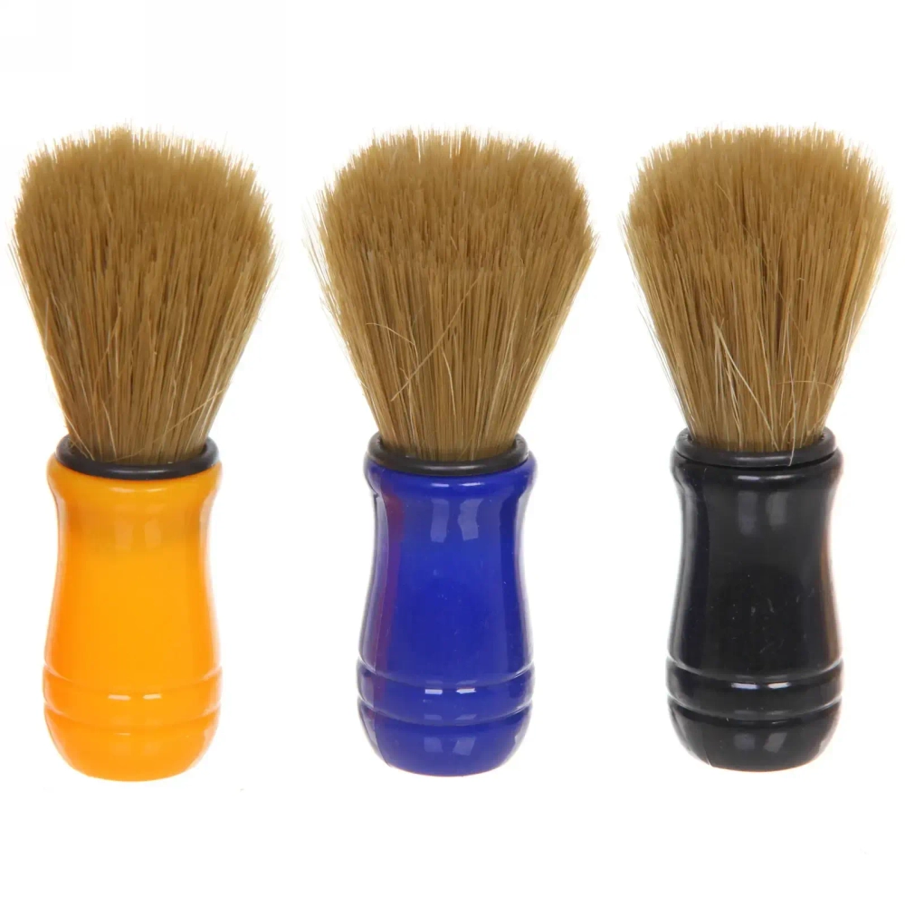 Помазок для бритья в пластиковой коробке «Томас», цвет ручки микс, 8,5см