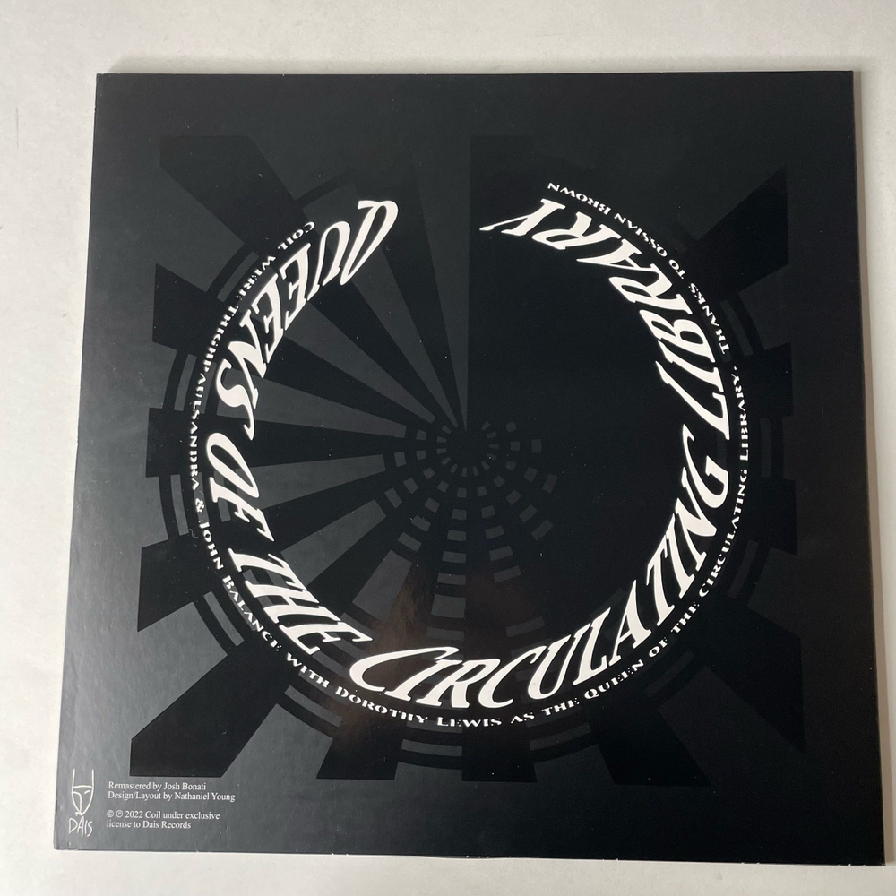 Винтажная виниловая пластинка LP Coil Queens Of The Circulating Library (EU 2023)