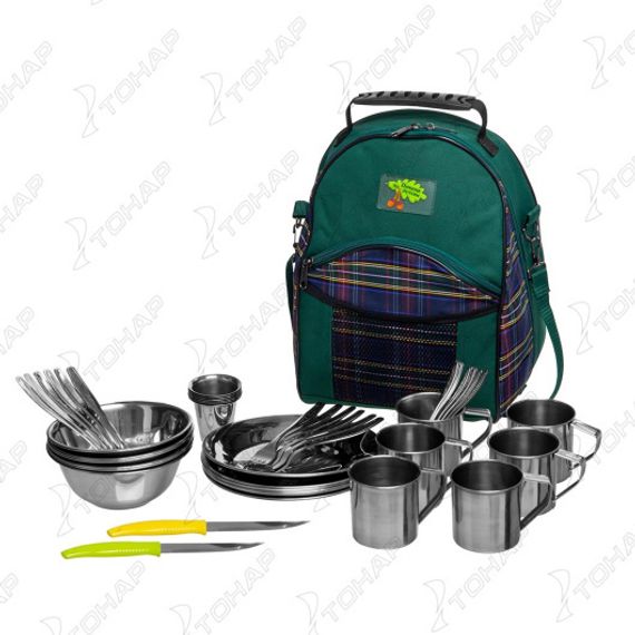 Кейс 555 на 6 персон, без термоса (К6) 11-5-034