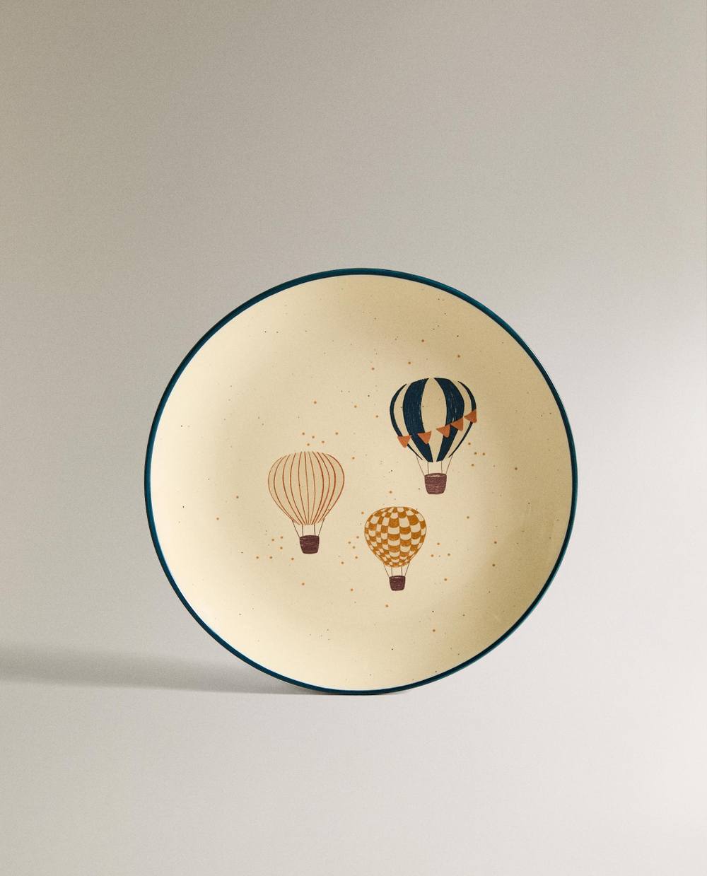 Zara Home набор посуды из каменной керамики, цвет разноцветный, 20 см