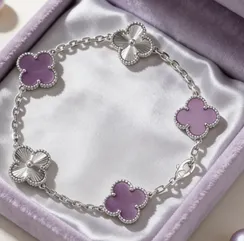 Винтажный браслет Van Cleef & Arpels Alhambra, 5 мотивов