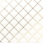 Пакет подарочный 26х32х12см Фигуры и узоры "Ромб" (Белый)