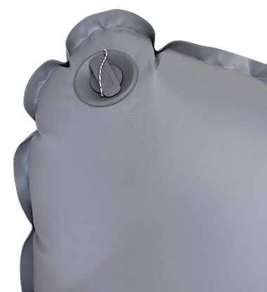 Сиденье надувное в нос лодки Пуфик (60х48)х48х24см Серый