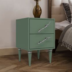 Тумба Арт Колор matte Классик Сильвер Зеленый нефрит матовый